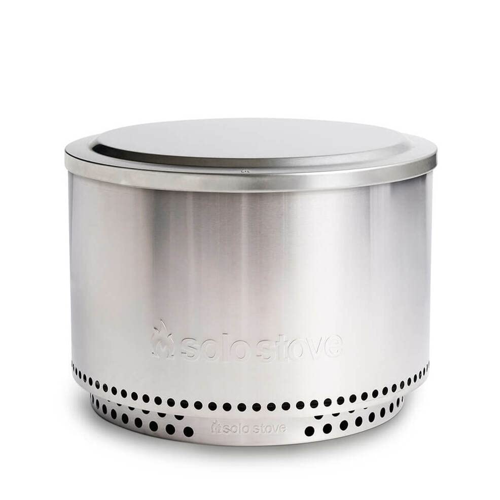 Solo Stove Bonfire Lid 304 Stainless Steel Bonfire Fire Pit Accessories for Outdoor Fire Pits and Camping Accessories