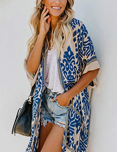 Bsubseach Pom Pom Kimono Cover Up for Bathing Suit Women Half Sleeve Cardigan Summer Bikini Beachwear Black