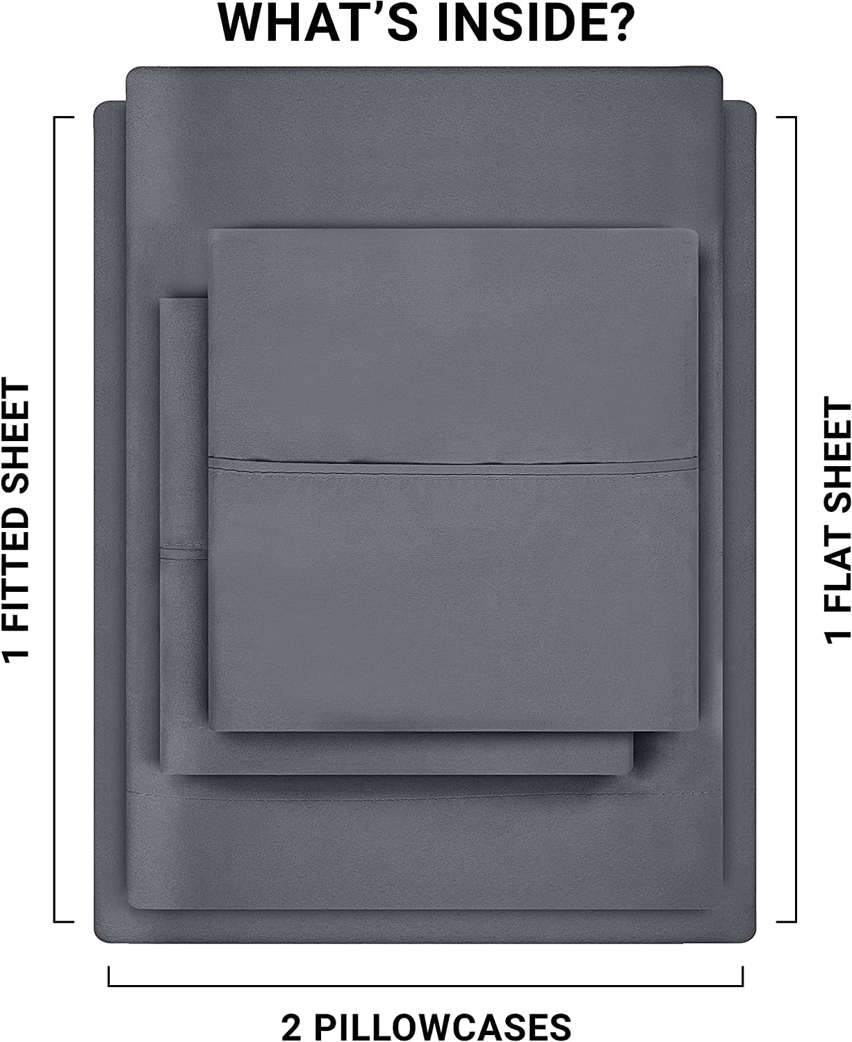 Utopia Bedding Bed Sheet Set - 4 Piece Full Bedding