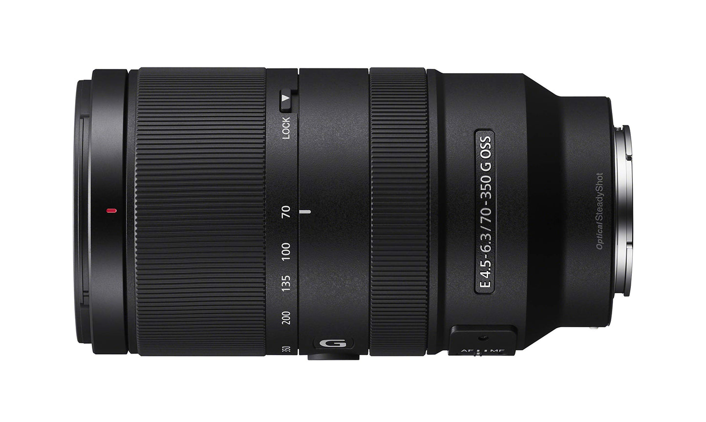 Sony SEL70350G Alpha 70-350mm F4.5-6.3 G OSS Super-Telephoto APS-C Lens