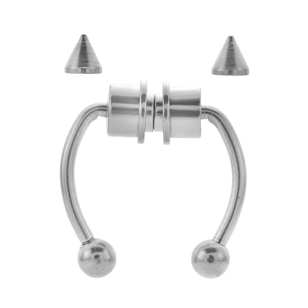 1pcs U Shaped Fake Nose Ring